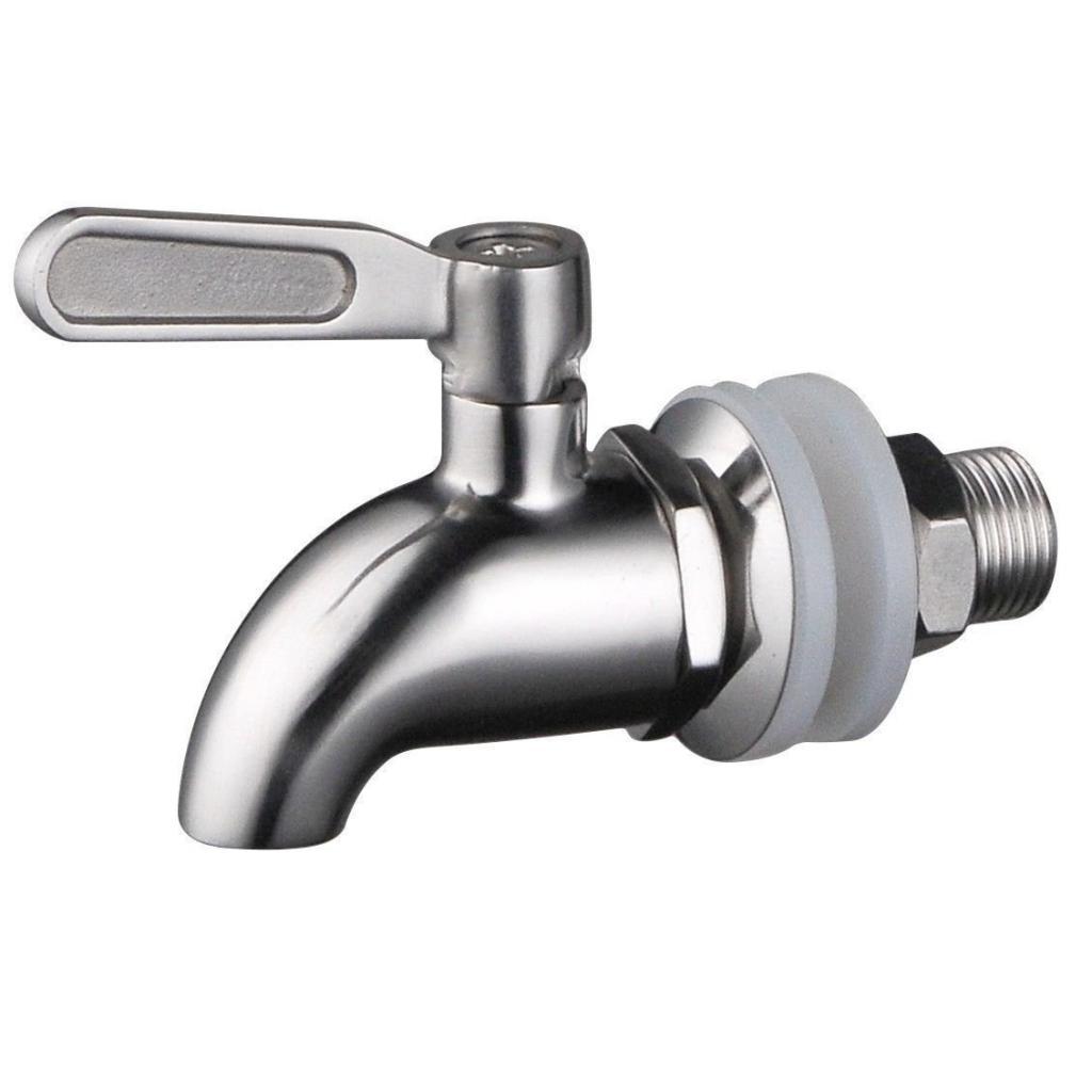 Whats the best material for a beverage dispenser spigot? Compare stainless steel versus plastic types here!