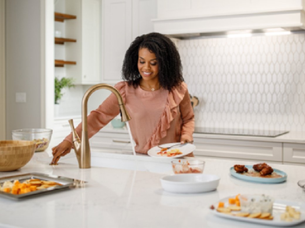 How does a kitchen odor absorber work to keep your kitchen smelling fresh all day long?