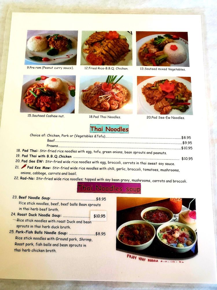 Lone Tree Thai Cuisine Menu: Must-Try Dishes & More
