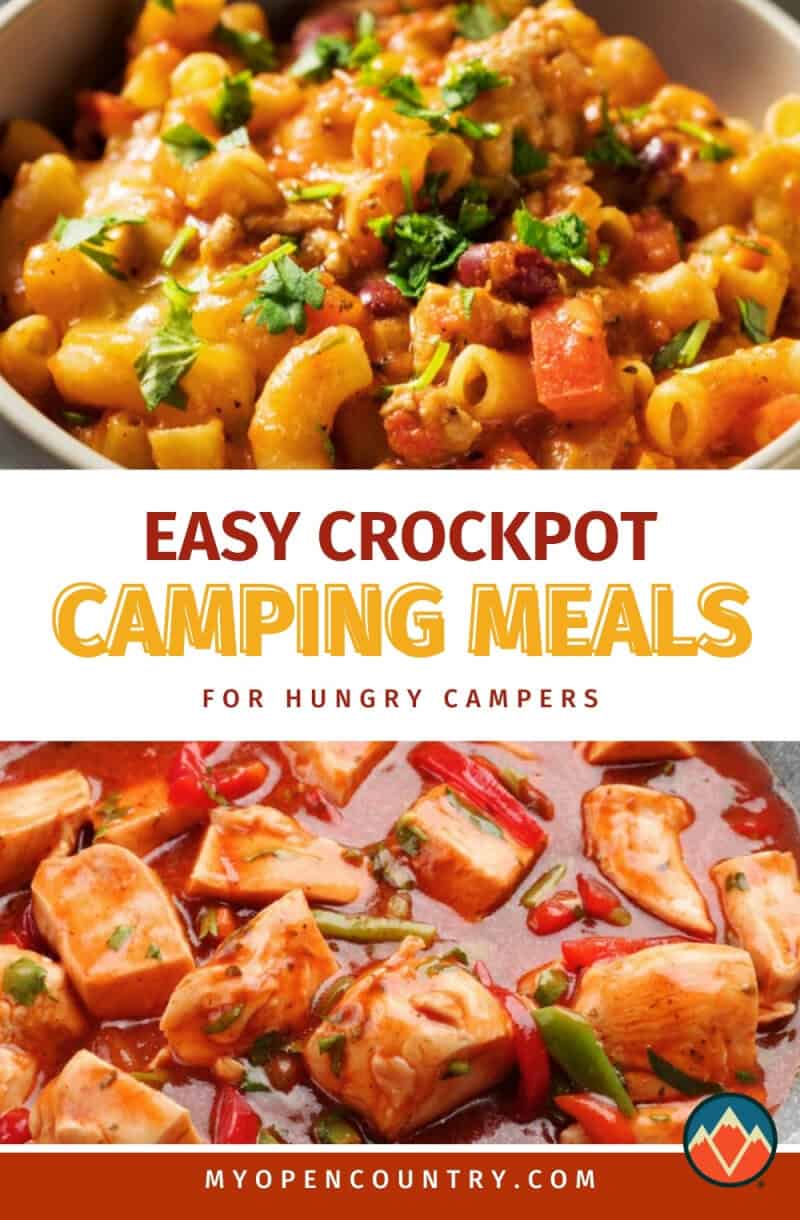 Looking for no-fuss camping crockpot recipes? These selections will make your camp cooking a breeze.