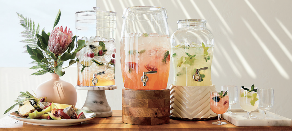 Using your five gallon beverage dispenser (Tips to serve many guests at events easily)