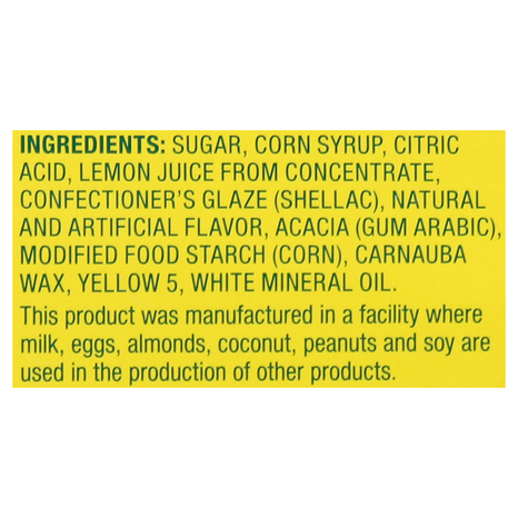 A Simple Look at Lemonhead Candy Ingredients: (What Are You Actually Eating in Those Candies?)