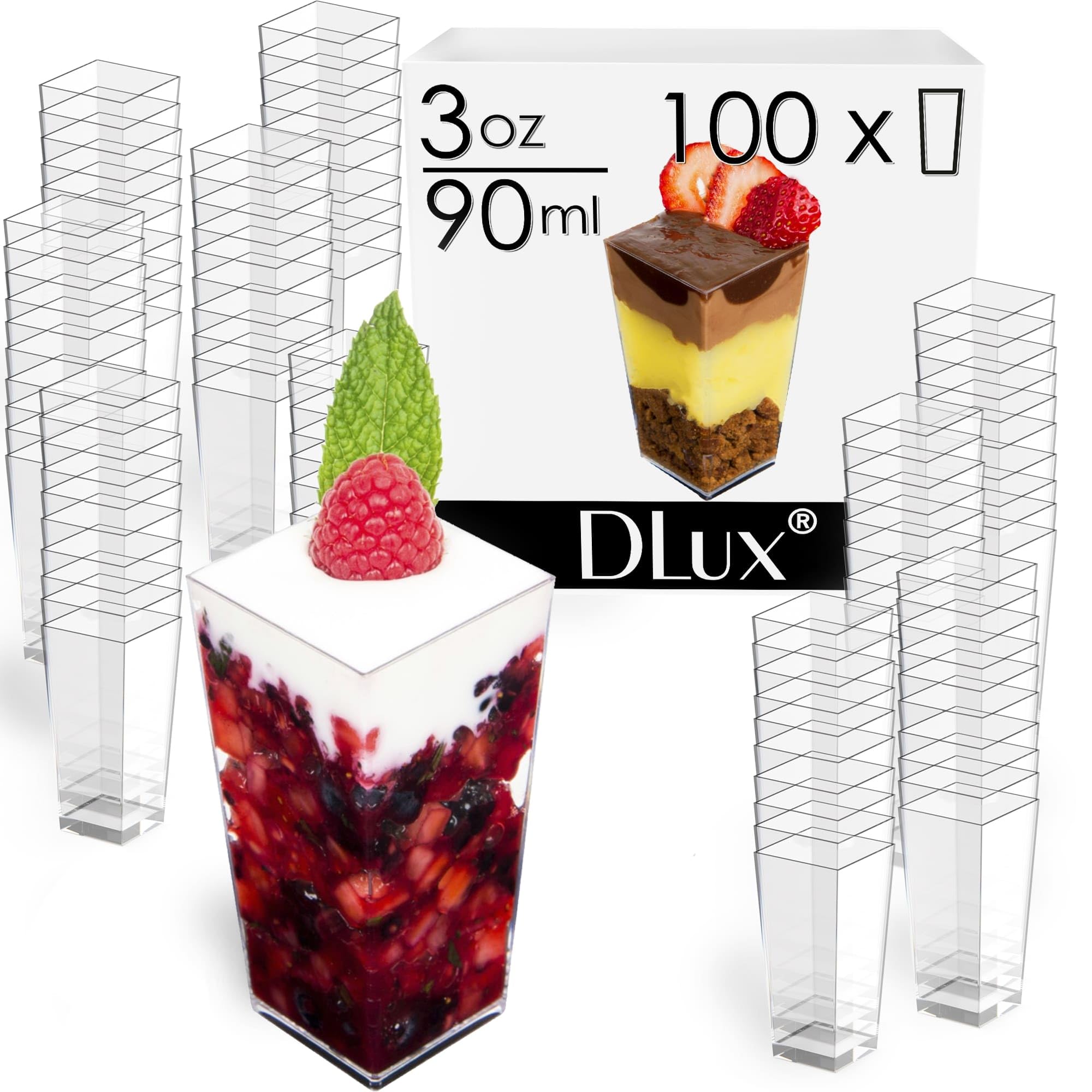 How to pick the perfect clear plastic cups for desserts? Get easy tips for your next party presentation.