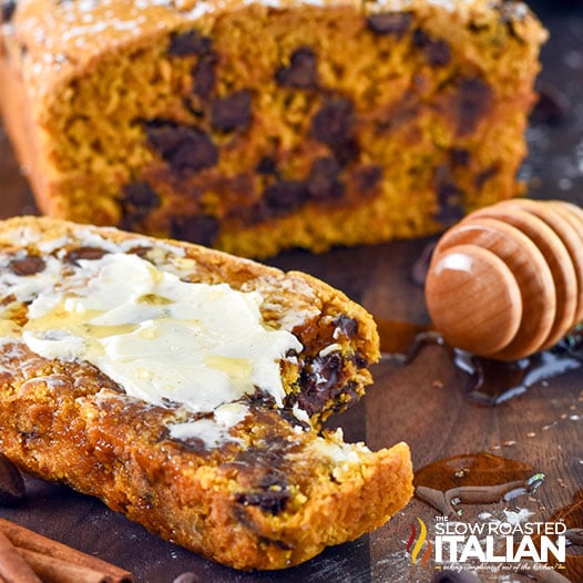 3 Ingredient Chocolate Chip Pumpkin Bread Recipe: So Simple!