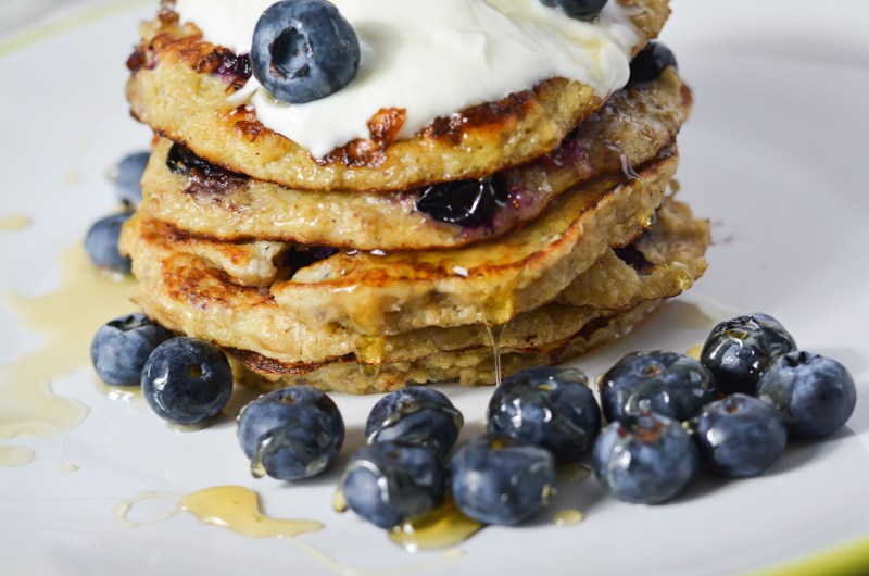 Best Blueberry Banana Pancakes 3 Ingredients Tasty Breakfast Idea Today