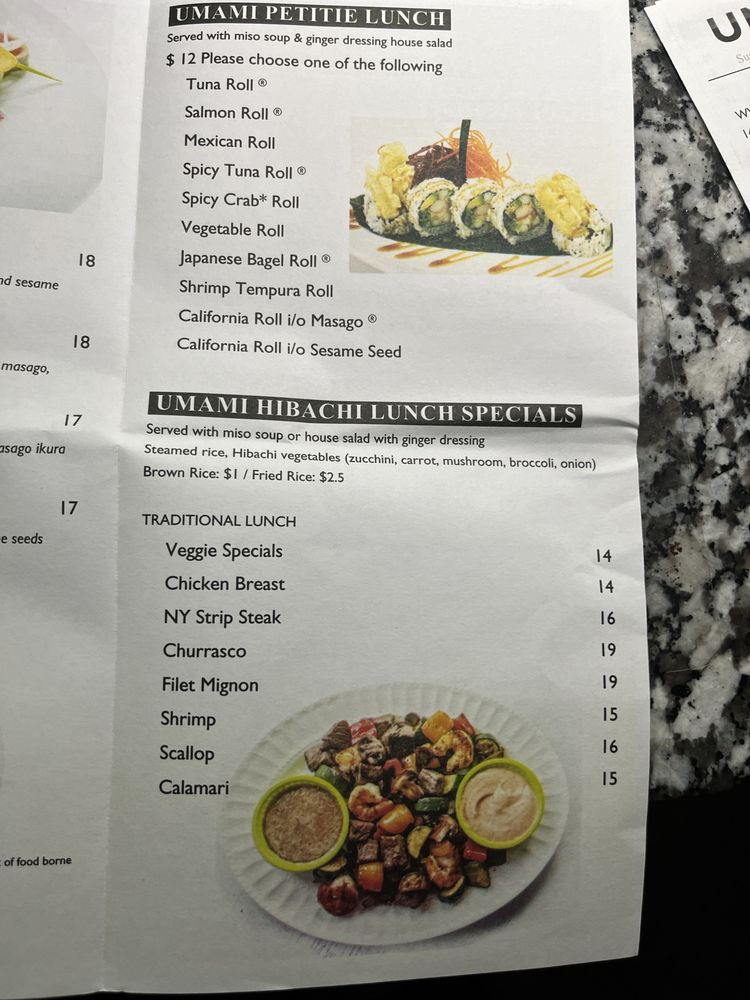 New on Umami Asian Cuisine Menu? Check Out the Latest Delicious Additions