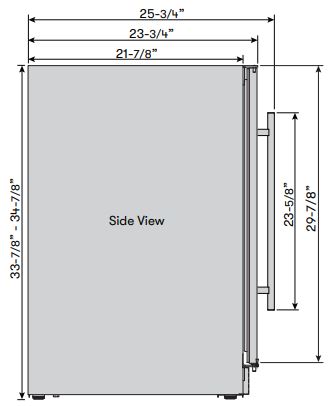 How to pick perfect zephyr beverage fridge size guide tips explained